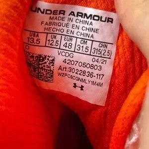 Under Armour | Shoes | Under Armour Mens Hammer Mc Orange  display picture 1